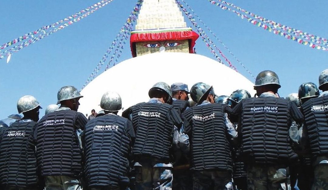 Nepal Police 1200×628 Boudha Stupa ICT DangCross2011