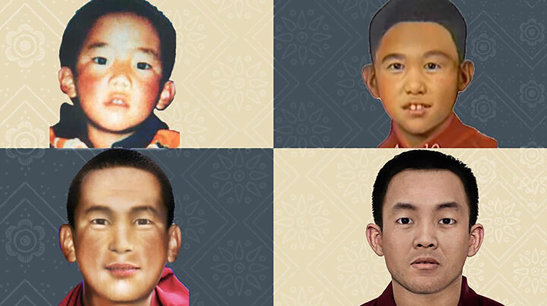 Panchen Lama Kinderfoto Phantombilder Quelle ICT FB