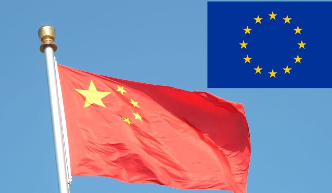 Fahnen China EU Foto ICT