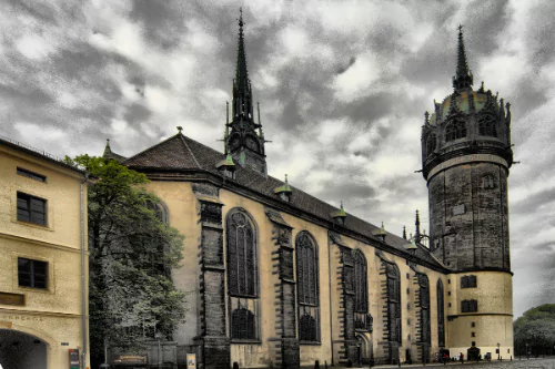 Schlosskirche Wittenberg SKOMP46866 CC BY SA 3.0.600×400