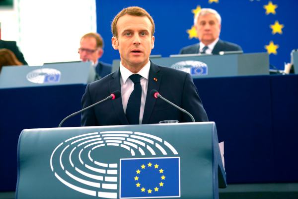Emmanuel Macron 2018 2 600×400 Flickr © European Union 2018 European Parliament CC BY NC ND 2.0